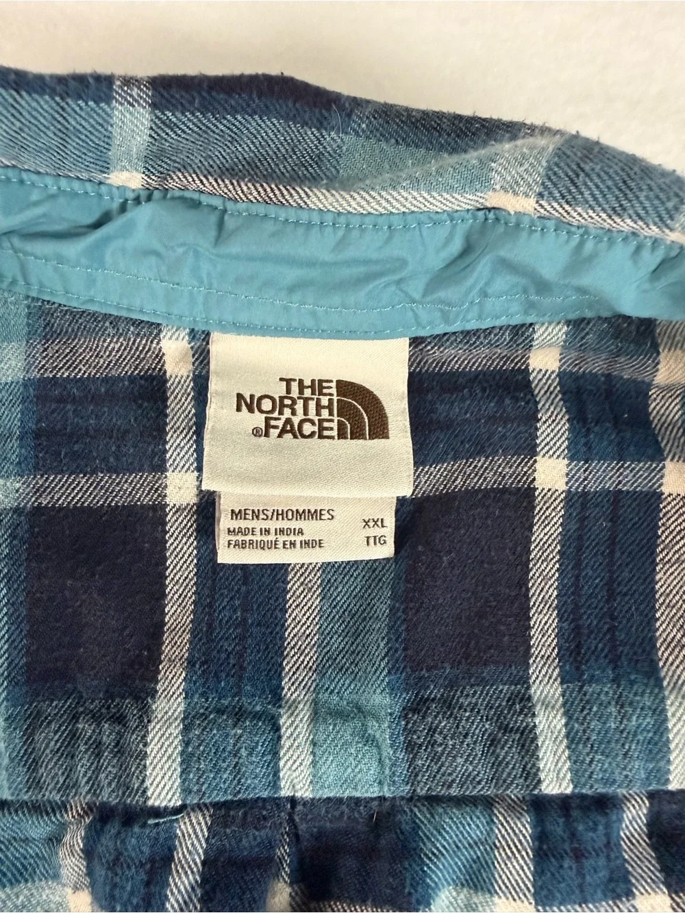 The North Face lightweight plaid